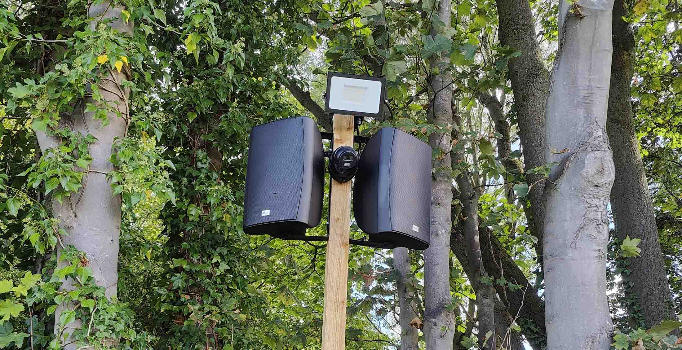 Outdoor Audio Installation